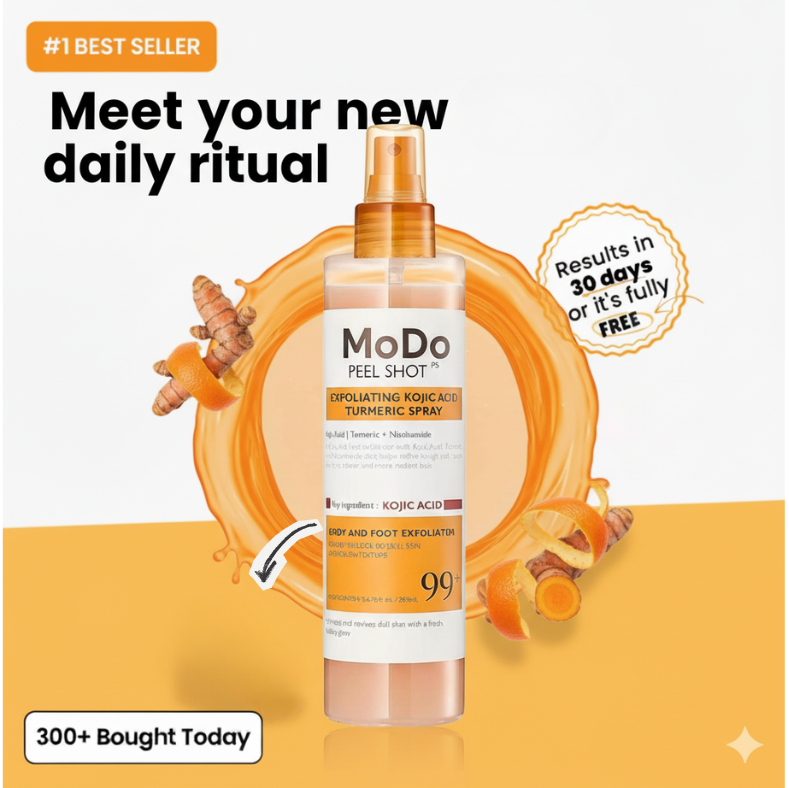 Peel Shot™ Kojic + Turmeric Exfoliating Body Spray